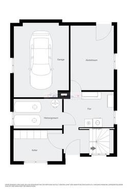 hinteres Haus Kellergeschoss - 