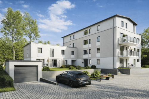 Moderne Wohnanlage - Exkl. 3 Zimmer-Maiss.-Garten-Whg.(EG+0G) mit Maß-EBK in TOP-Wohnlage, Eching (S1)