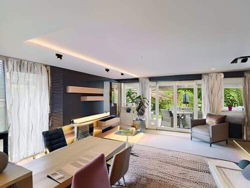 Wohnbereich Rendering - 