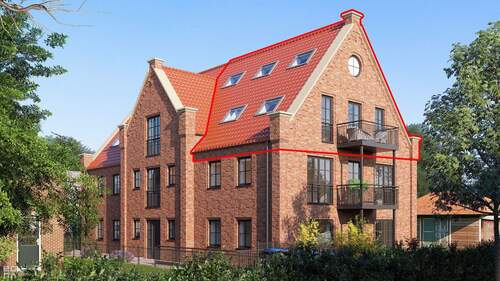 Bild 1 - Moderne DG Wohnung auf Juist mit Balkon in direkter Strandnähe