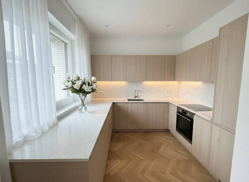 Küche Home-Staging - 4 Zimmer Doppelhaushälfte in Heppenheim (Bergstraße) / Ober-Laudenbach