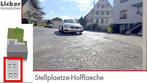 Stellplaetze-Hofflaeche - Einfamilienhaus mit 90,00 m&sup2; in Auenwald zum Kaufen