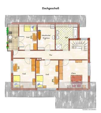 Dachgeschoß - 