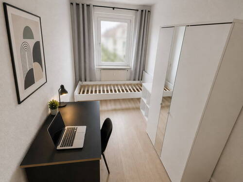Zimmer 1 - 3 Zimmer Etagenwohnung in Greifswald