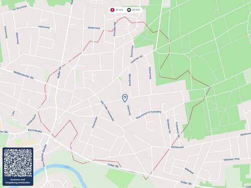 Lageplan - Doppelhaushälfte mit 125,00 m&sup2; in Winsen zum Kaufen