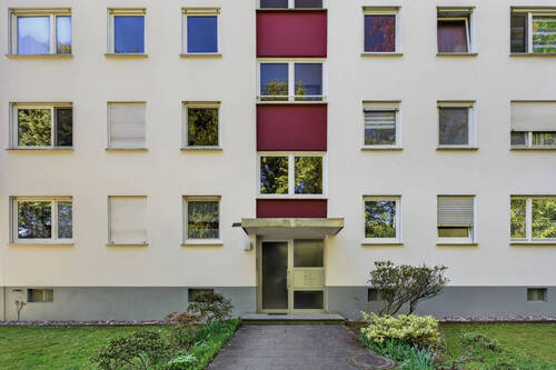 Außenansicht 2 - 3 Zimmer Etagenwohnung zum Kaufen in Karlsruhe / Bergwald