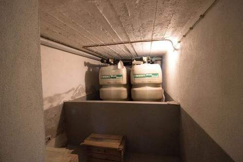 Öl-Tankraum im Kellergeschoss - 