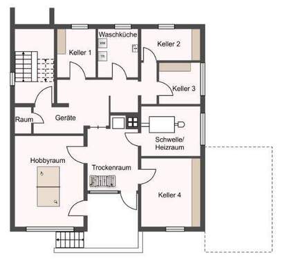 Kellergeschoss - 