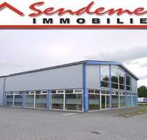 VM Großefehn-modernes Bürogebäude mit Ausstellungsbereichen und großzügiger Lagerfläche