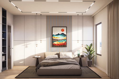 Schlafzimmer - Etagenwohnung mit 93,60 m&sup2; in Okrug Donji zum Kaufen