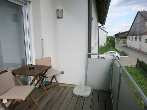 Blick vom Balkon - 