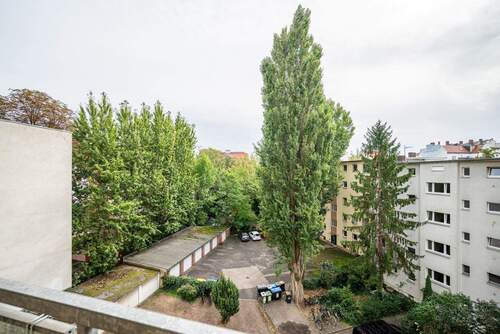 Blick vom Balkon - 