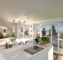 Wohlfühlen mit Weitblick - 4,5-Zimmer Dachgeschoss-Wohnung in Überlingen