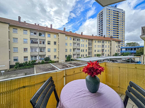 Balkon - 2 Zimmer Etagenwohnung in Kehl