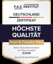 FAZ-Siegel_Hoechste Qualitaet_2025_Town & Country Haus - 