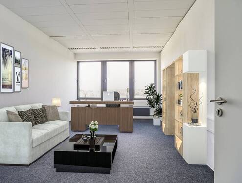 Einrichtungsbeispiel - Büro zur Miete in Offenbach