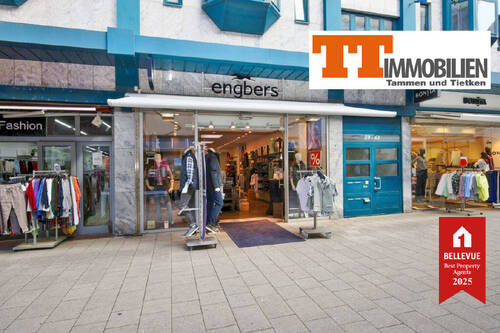 Außenansicht - TT bietet an: Erstklassige Gewerbefläche in 1A-Lage der Marktstraße in Wilhelmshaven!