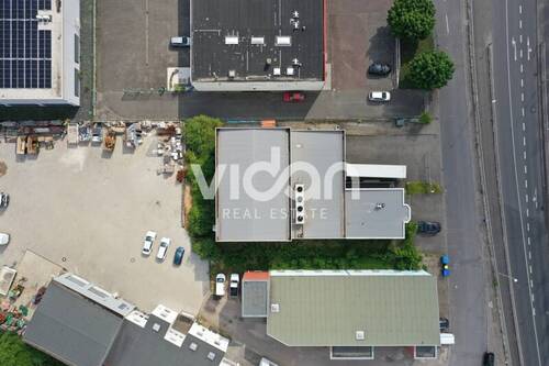 Vogelperspektive - Halle zur Miete in Wesseling
