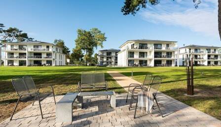Sitzplatz am Haff.jpg - Etagenwohnung in Garz zum Kaufen