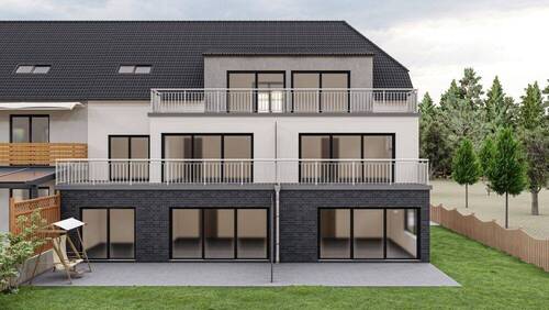 Südansicht - 3 Zimmer Etagenwohnung in Nürnberg