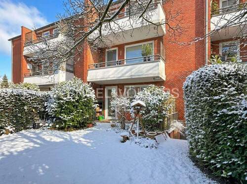 Gartenansicht KI-optimiert - Anleger aufgepasst - Vermietete Wohnung mit Garten