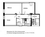 60_Allensteiner Str. 28_DG li_3 Zi._Grundriss - 
