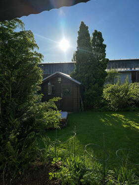 Ausblick in den Garten - 