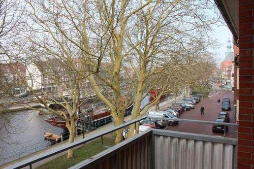 Ausblick vom Balkon auf den Delft - 