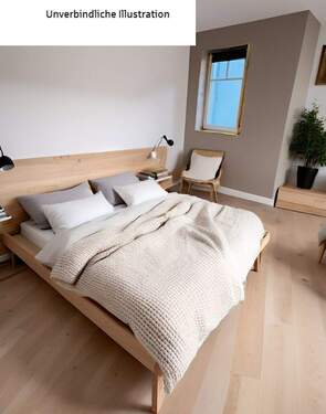 Schlafzimmer - Zentrale Lage - Ideal für Singles und Paare