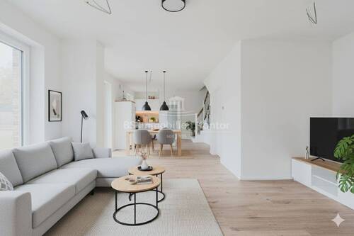 Virtual Home Staging - DHH Neubau mit Carport in zentraler Lage von Ihrhove WE1