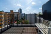 Balkon Ausblick vom Schlafzimmer aus - 