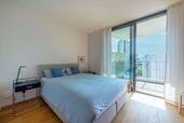 Schlafzimmer mit zweitem Balkon - 