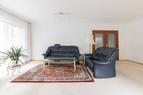 Wohnzimmer - Doppelhaushälfte mit 110,00 m² in Hamburg zum Kaufen