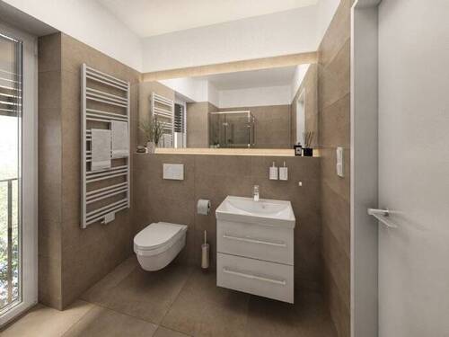 Wohnbeispiel Badezimmer - 