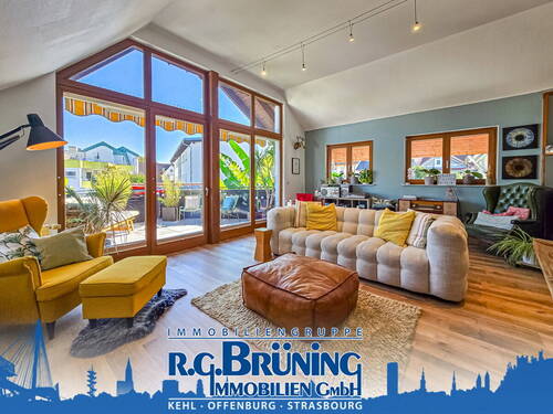 4,5-Zimmerwohnung in Kehl - Rarität: Exklusive 4-Zimmer-Wohnung im Herzen von Kehl