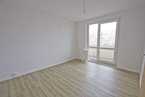 Schlafzimmer - Etagenwohnung mit 51,20 m² in Halle (Saale) zur Miete