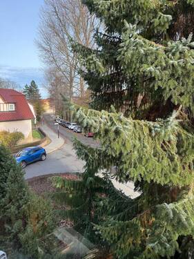 Blick zur Straße - Mehrfamilienhaus, Wohnhaus mit 90,00 m² in Arnstadt zum Kaufen