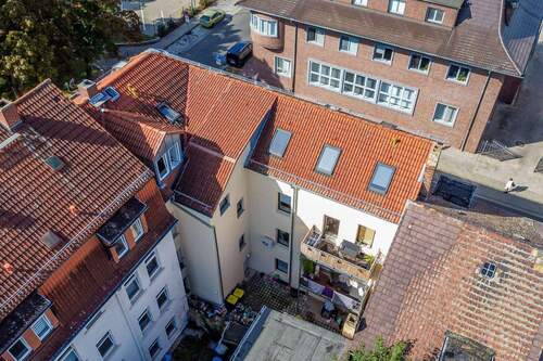 Hofansicht - 2 Zimmer Mehrfamilienhaus, Wohnhaus in Weißenfels