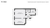 Grundriss - 2 Zimmer Etagenwohnung zur Miete in Hohenstein-Ernstthal