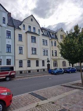 Vorderansicht - Mehrfamilienhaus, Wohnhaus zum Kaufen in Crimmitschau