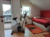Schlafzimmer und Balkon - 