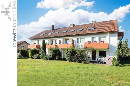 001 - Gartenansicht - Sonnige 2 Zimmer-Wohnung mit Balkon und Garage zwischen Bi-Stieghorst und Hillegossen