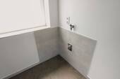 Waschmaschinenanschluss im Duschbad - 