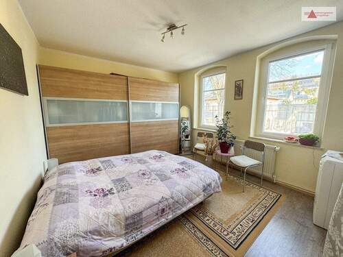 Schlafzimmer - Etagenwohnung mit 70,00 m&sup2; in Schwarzenberg zur Miete