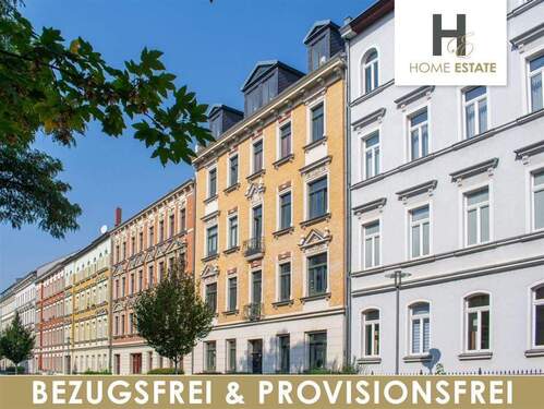 Hausansicht - 2 Zimmer Etagenwohnung in Leipzig