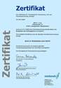 Zertifikat - 