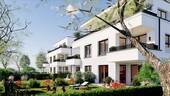 Gartenansicht - 3 Zimmer Terrassenwohnung in Worms