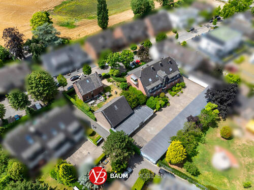 Von Oben - Vollvermietetes Immobilien-Ensemble mit großem Garagenhof in absoluter Top-Wohnlage von MB-Büderich