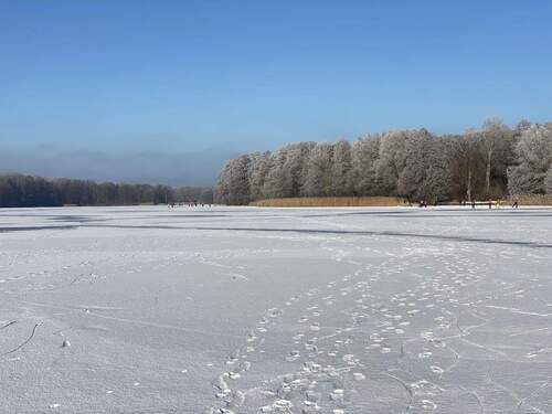 Lehnitzsee im Winter - 