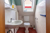 WC im Dachgeschoss - 